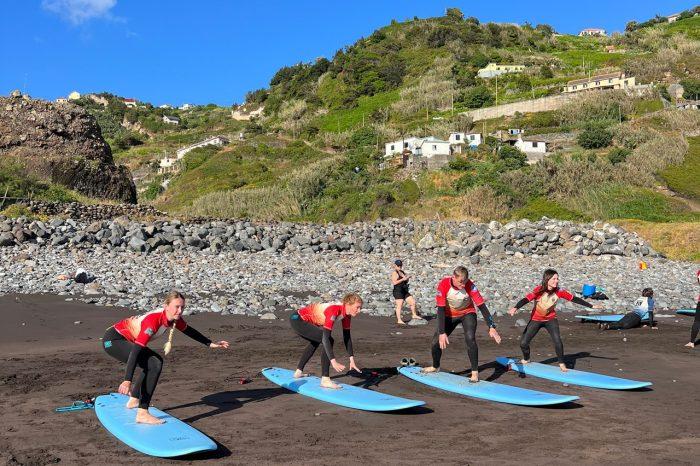 Banglenčių sportas (surfingas): Pamoka